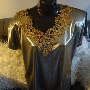 VINTAGE  SONYA RATAY FOR SAN  ANDRE SHIRT